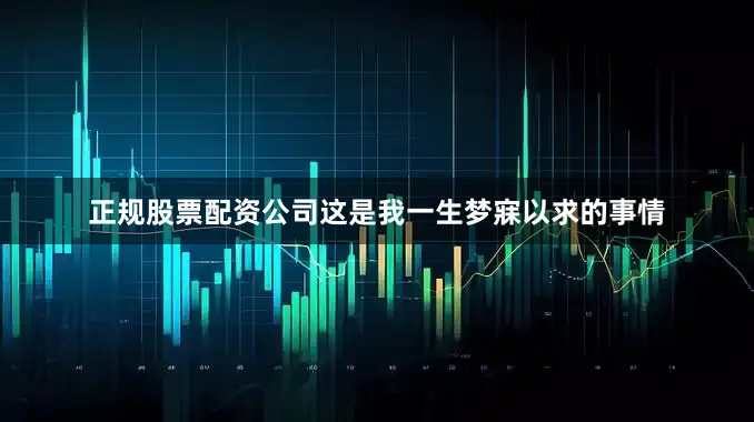 正规股票配资公司这是我一生梦寐以求的事情